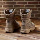 Мужские кожаные Берцы с водонепроницаемой мембраной / Летние Ботинки на термопластической подошве размер 40 - изображение 4