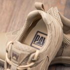 Универсальные кожаные Ботинки с мембраной / Летние низкие Береги на двухкомпонентной подошве койот размер 48 - изображение 5
