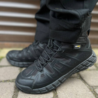Мужские демисезонные Ботинки Call Dragon с ортопедической стелькой / Водонепроницаемые кожаные Берцы черные - изображение 3