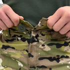 Мужские крепкие Шорты Enzim с накладными карманами рип-стоп мультикам размер 4XL - изображение 4