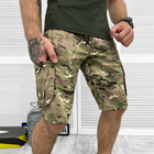 Чоловічі шорти з накладними кишенями саржа мультикам розмір S - зображення 3