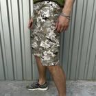 Мужские крепкие Шорты Camo с 4-мя карманами пиксель размер 2XL - изображение 3