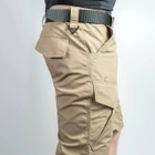 Мужские крепкие Шорты S.Archon с накладными карманами рип-стоп койот размер 3XL - изображение 4