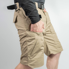 Мужские крепкие Шорты S.Archon с накладными карманами рип-стоп койот размер 3XL - изображение 5