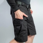 Мужские крепкие Шорты S.Archon с накладными карманами рип-стоп черные размер 3XL - изображение 4