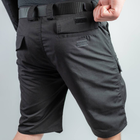Мужские крепкие Шорты S.Archon с накладными карманами рип-стоп черные размер XL - изображение 7