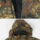 Тактическая куртка MIL-TEC Softshell Jacket Scu 10864021 2XL [1215] Немецкий Камуфляж (2000980559213) - изображение 2