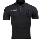 Футболка поло тактическая мужская черная футболка ПОЛО POLO полиция для мвд размер 62 - изображение 3