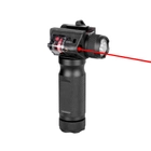 Лазерный прицел с фонарем и рукояткой Красный луч - изображение 3