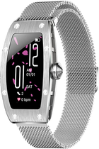 Smartwatch Kumi K18 Swarovski Silver (KU-K18/SR) - obraz 1