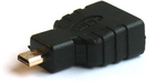 Adapter Savio CL-17 HDMI female - micro HDMI male (typ D), v.1.4, pozłacane styki (SAVKABELCL-17 EOL) - obraz 1