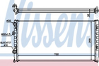 Радиатор охлаждения VW PASSAT B4 93- 1.6-2.9i пр-во Nissens Nissens (65252)