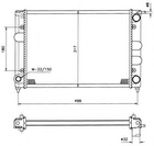 Радиатор охлаждения двигателя VW Corrado 88- пр-во NRF NRF (529505)