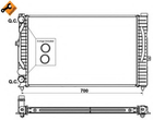 Радіатор охолодження двигуна AUDI A4 94- вир-во NRF NRF (58259)