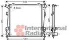 Радиатор CEED 16CRDiPF MT 06- Van Wezel Van Wezel (83002098)