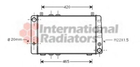 Радиатор охлаждения двигателя SKODA100/FELICIA 1.3 MT Van Wezel Van Wezel (76002002)