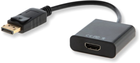 Adapter Savio CL-55 z DisplayPort na HDMI (SAVKABELCL-55) - obraz 1
