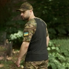 Мужская футболка Intruder Sleeve с липучками под шевроны и карманом хаки мультикам размер 3XL - изображение 3