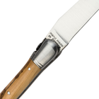 Нож карманный Fontenille Pataud Languiole "Nature", ручная работа, ручка из оливкового дерева (L60) - изображение 4