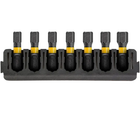 Кассета с битами DeWALT FlexTorq, L = 25 мм, H3, H4 - 3 шт, H5 - 2 шт, H6 DT70806