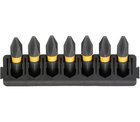 Кассета с битами DeWALT FlexTorq, L=25 мм, Рh2, 7 шт DT70807