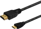 Kabel Savio CL-09 HDMI-miniHDMI 1,5 m (SAVKABELCL-09) - obraz 1
