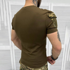 Мужская футболка Hammer приталенного кроя с липучками под шевроны олива пиксель размер 2XL - изображение 3