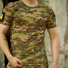 Мужская футболка Intruder с липучками под шевроны и карманом мультикам размер 2XL - изображение 3