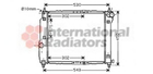 Радиатор охлаждения AVEO 12/12 MT +-AC 1.5 Van Wezel Van Wezel (81002066)