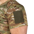 Мужская потоотводящая футболка CamoTec CM Chiton Patrol Coolpass с липучками под шевроны мультикам размер 3XL - изображение 4