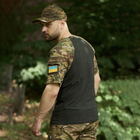 Мужская футболка Intruder Sleeve с липучками под шевроны и карманом хаки мультикам размер 2XL - изображение 3