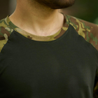 Мужская футболка Intruder Sleeve с липучками под шевроны и карманом хаки мультикам размер 2XL - изображение 4