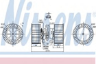 Вентилятор салону BMW 5 вир-во Nissens Nissens (87114)