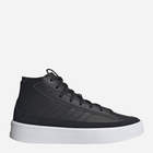 Tenisówki męskie skórzane na platformie do kostki adidas Znsored Hi Prem Leather 42.5 (8.5UK) 27 cm Czarne (4066756258399)