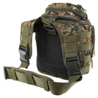 Рюкзак сумка тактична штурмова SILVER KNIGHT TY-803 розмір 25х23х10см 6л Колір: Камуфляж Marpat - зображення 6