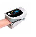 Пульсоксиметр на палец для измерения кислорода в крови OLV-80A-302A - Серый оксиметр Pulse Oximeter пульсометр - изображение 3