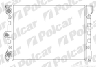 Радиатор VW Golf/ Jetta / Passat II 82-88, Polo II 81-83 Polcar (953408A1)