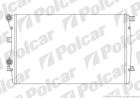 Радіатор Caddy III 1.9TDI BJB (+/- AC) (650x418x26) Polcar (133108A2)