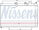 Радіатор охолоджування Nissens (63619)