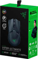 Razer Viper Ultimate Bezprzewodowa/USB czarna mysz do gier (RZ01-03050200-R3G1) - obraz 5