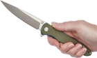 Нож Artisan Shark G-10, D2 green - изображение 5