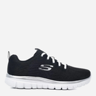 Buty na siłownię damskie Skechers Graceful - Get Connected 12615W-BKW 40 (10US) 27 cm Czarne (191665730255) - obraz 1