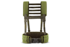 Ремінно плечова система базова U-WIN з лямками / розвантажувальна система РПС під балістичний пакет розміру Cordura 1000 Олива - зображення 1