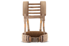 Ремінно плечова система базова U-WIN з лямками / розвантажувальна система РПС під балістичний пакет розміру Cordura 1000 Тан - зображення 1
