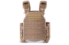Плитоноска / тактичний жилет Plate Carrier U-WIN PRO зі швидким скиданням 280х360 з камербандами M під балістичні пакети Cordura 1000 Тан - изображение 2