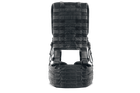 Ремінно плечова система U-WIN PRO посилена з багатофункціональними лямками / розвантажувальна система РПС під балістичний пакет розміру Cordura 500 Чорний - зображення 3