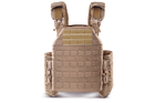 Плитоноска / тактичний жилет Plate Carrier U-WIN PRO зі швидким скиданням 280х360 з камербандами XL під балістичні пакети Cordura 1000 Тан - изображение 2