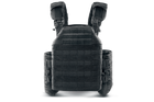 Плитоноска / тактичний жилет Plate Carrier U-WIN PRO зі швидким скиданням 280х360 з камербандами L під балістичні пакети Cordura 500 Чорний - изображение 2