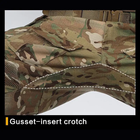 Комплект тактический демисезонный IdoGear G3 штаны ACP + рубашка UBACS + наколенники + налокотники размер L Мультикам - изображение 7