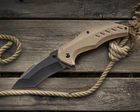 Нож Складной Тактический Турестический Танто Высококачественная Сталь - изображение 5